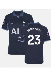 Fotbalové Dres Tottenham Hotspur Pedro Porro #23 Venkovní Oblečení 2023-24 Krátký Rukáv